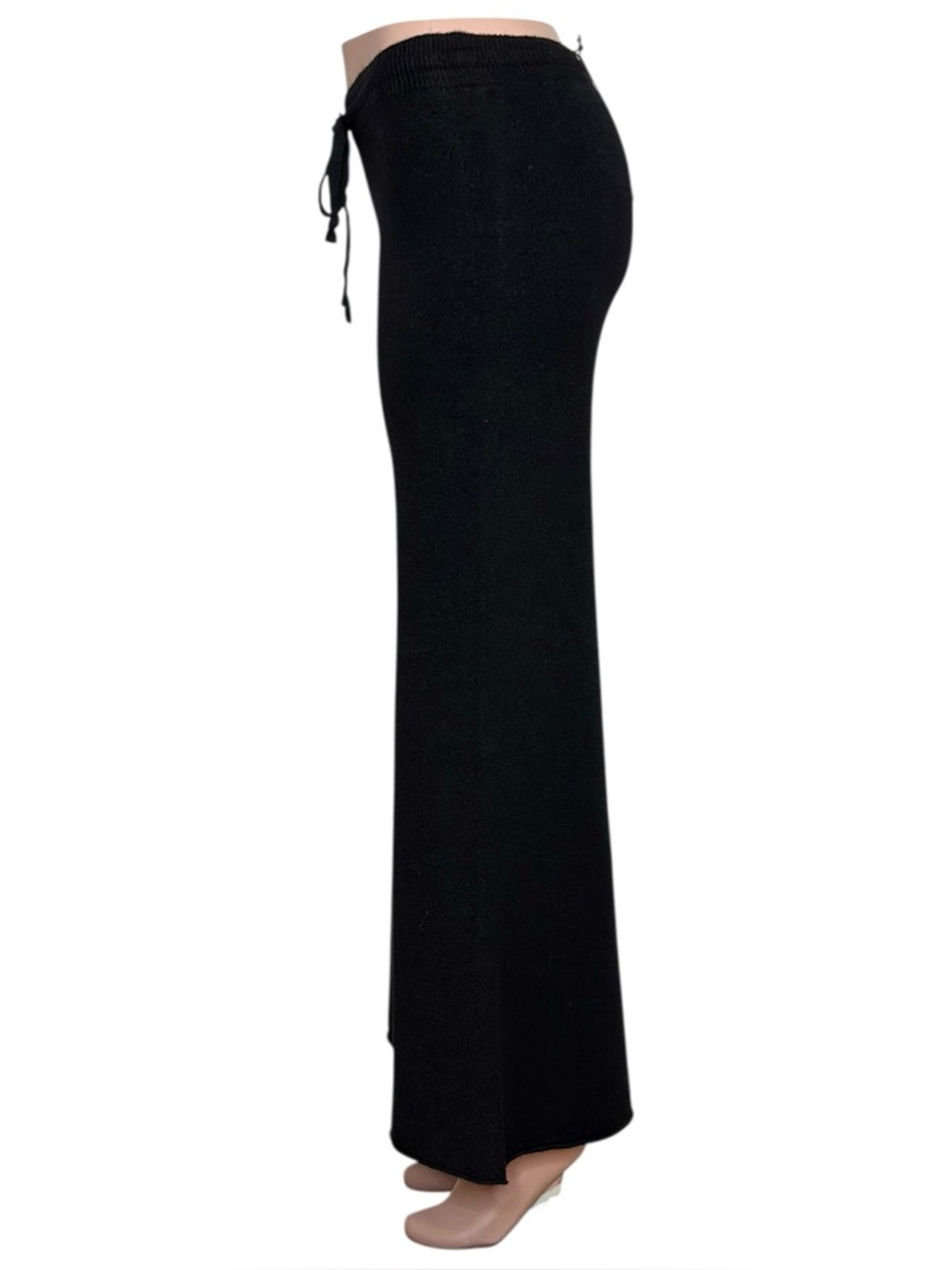 JAKI LONDON Relaxed Soft Knit Pants, Black, S/M - Picture 7 of 12